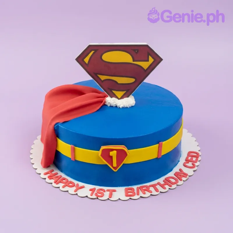 Superman Cake