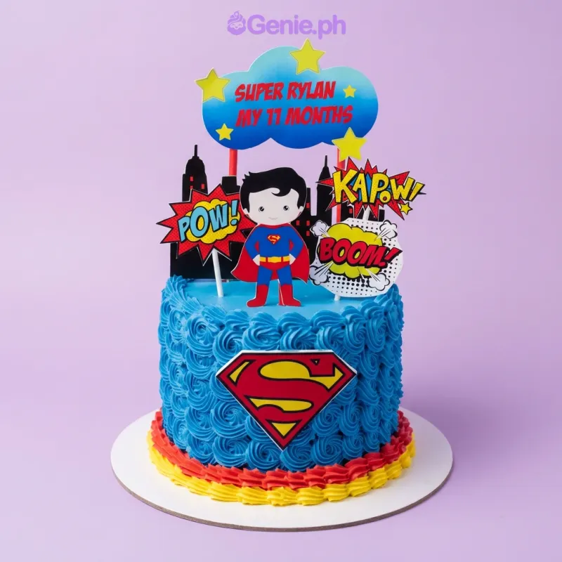 Superman Cake