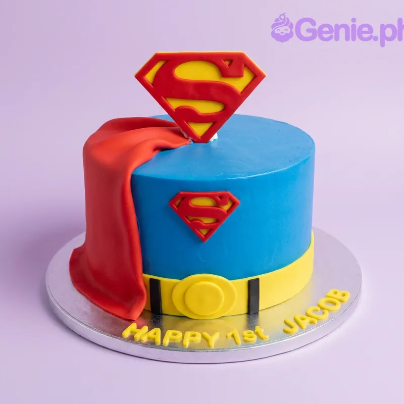 Superman Cake