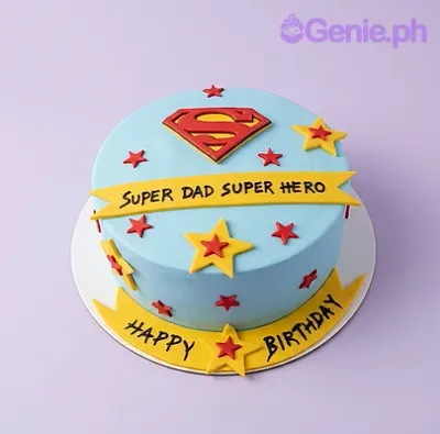 Superman Dad Father's Day Cakes Cake Design