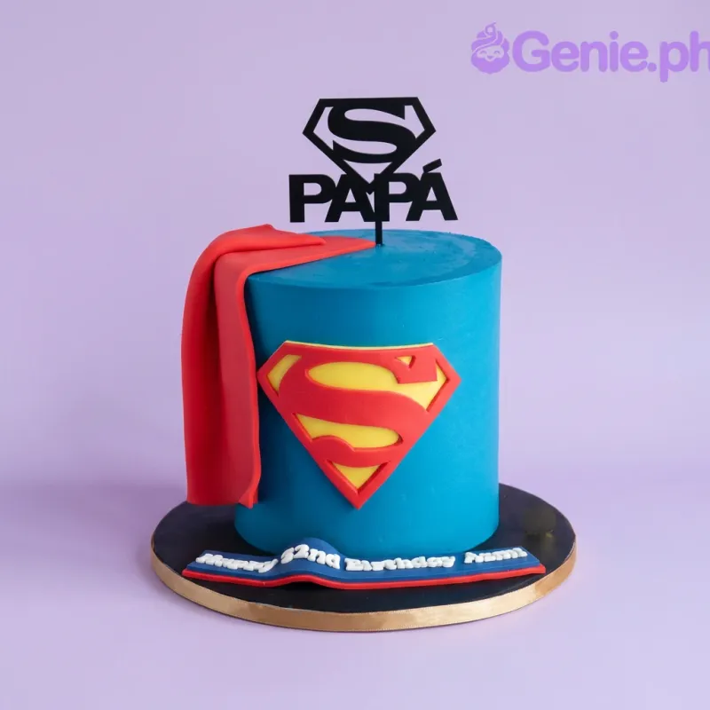 Superman Papa Father's Day Cakes Cake Design