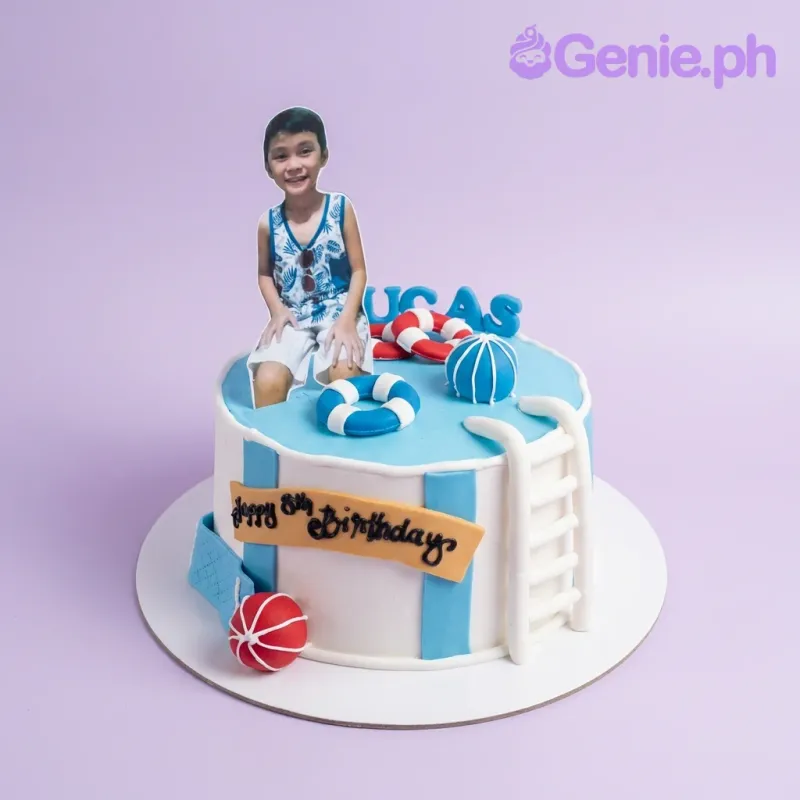 Swimming Pool Cake