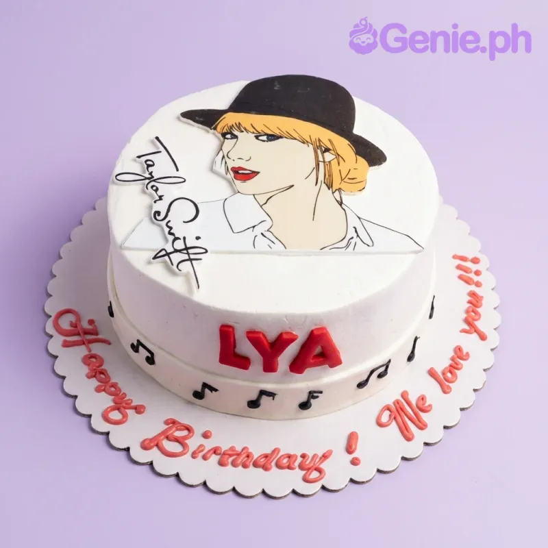 Taylor Swift Women Cake Design