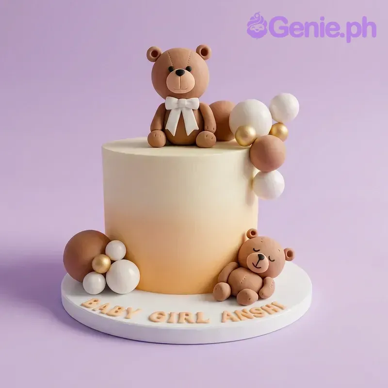 Teddy Bear Bears Cake Design