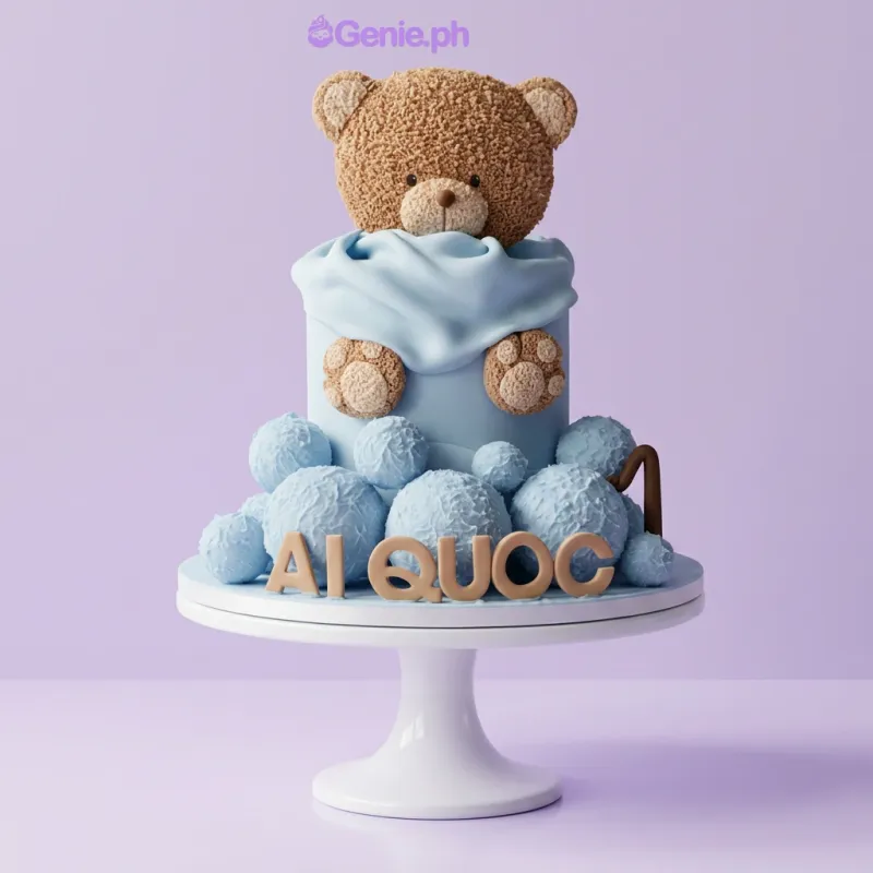 Teddy Bear Bears Cake Design