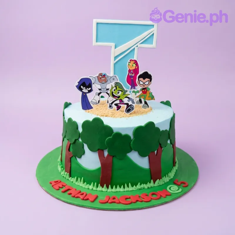 Teen Titans Go Cake