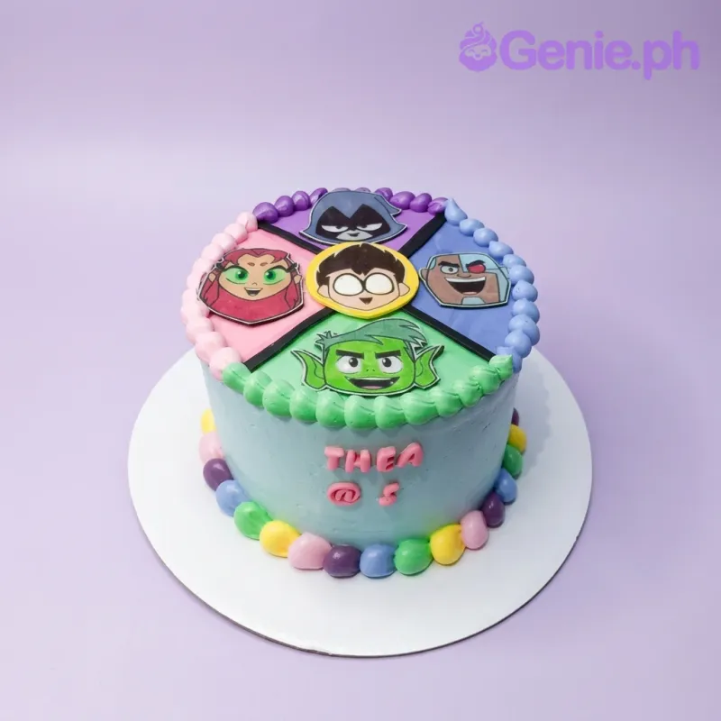 Teen Titans Go Cake