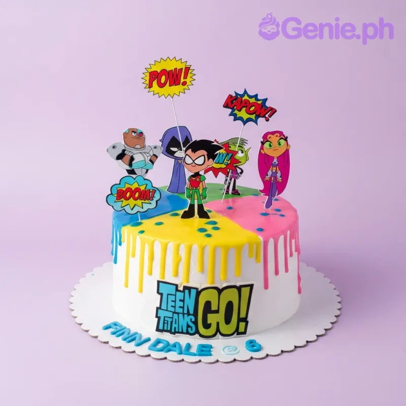 Teen Titans Go Cake