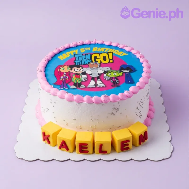 Teen Titans Go Cake