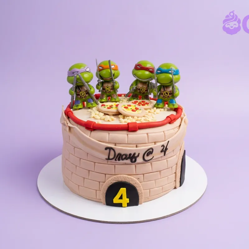Teenage Mutant Ninja Turtles Cake