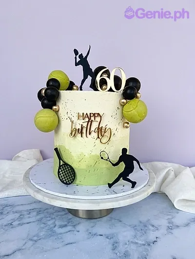 Tennis Birthday Sports Cake Design