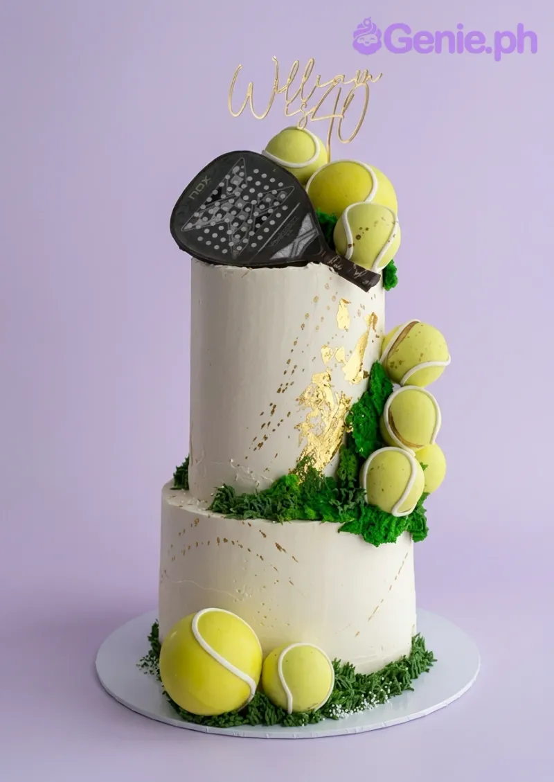 Tennis Birthday Sports Cake Design