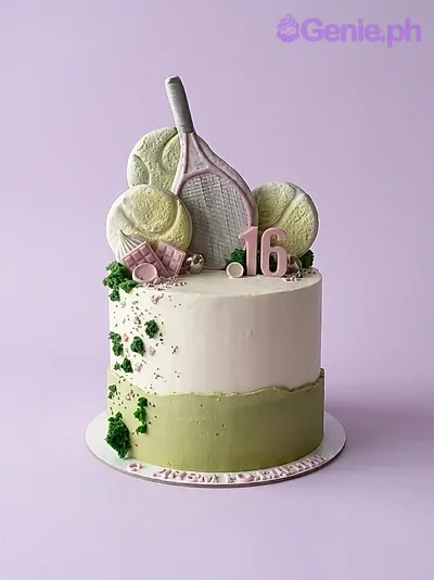 Tennis Birthday Sports Cake Design
