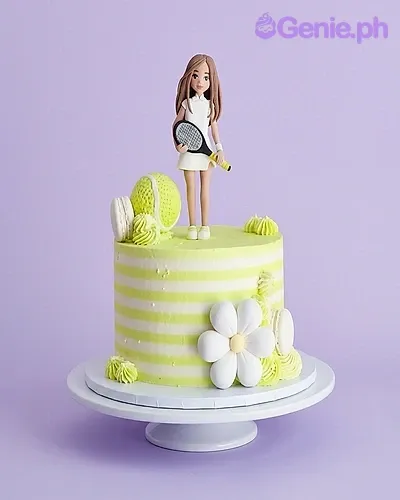 Tennis Player Cake