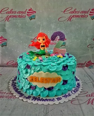 The Little Mermaid Cake
