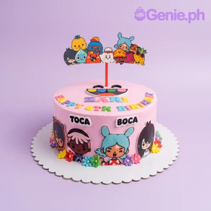 Toca Boca Toca Life Cake Design