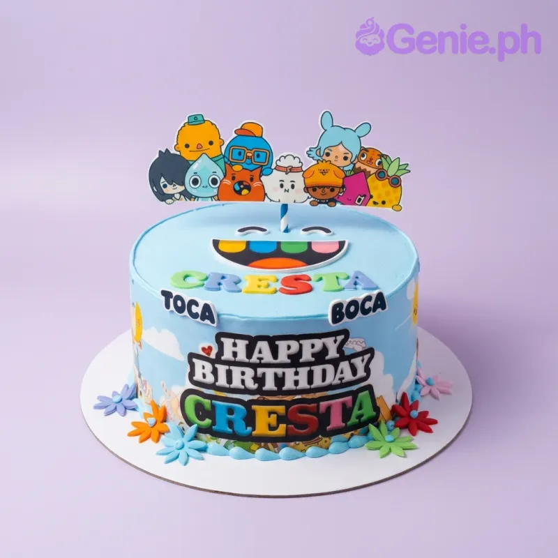 Toca Boca Toca Life Cake Design
