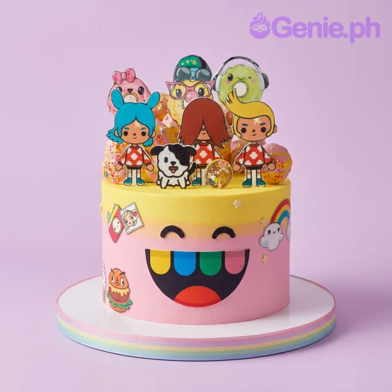 Toca Boca Toca Life Cake Design