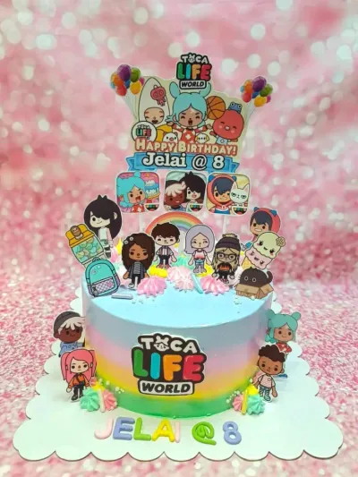 Toca Life Birthday Cake