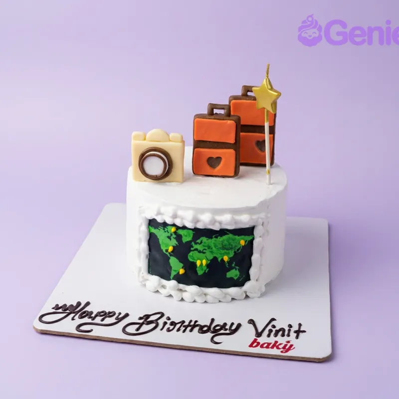 Travel Birthday Cake