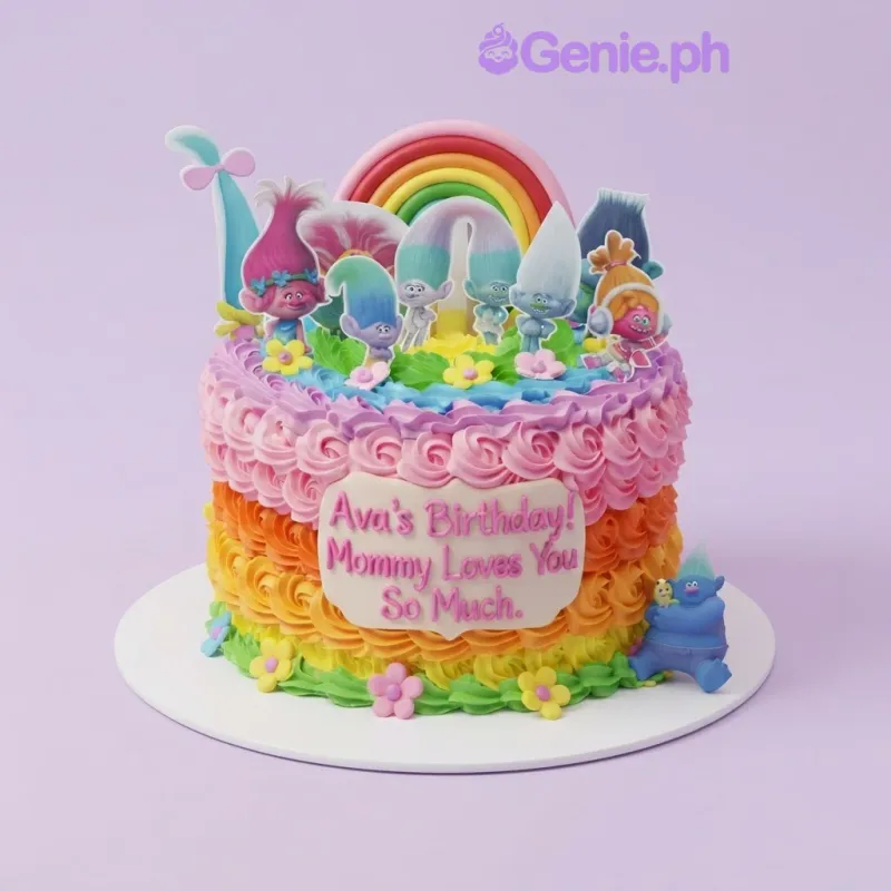 Trolls Cake