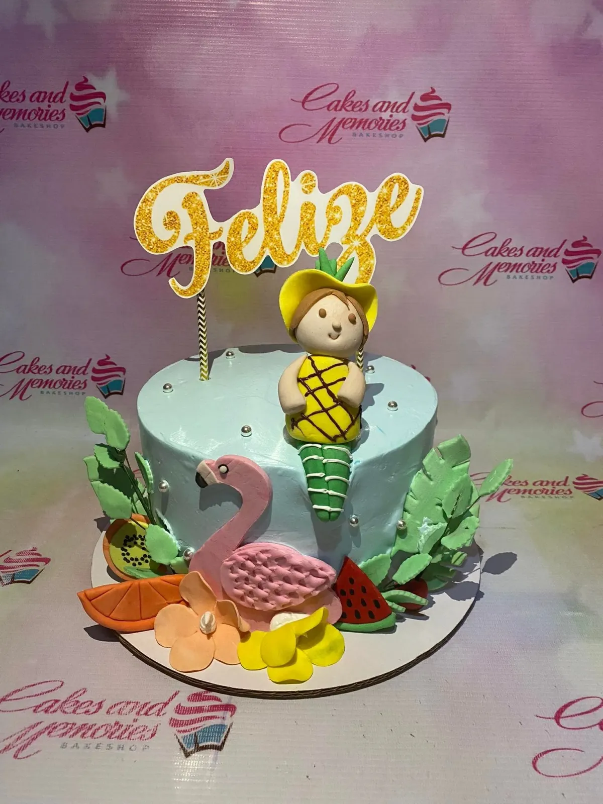Tropical Pineapple Cake