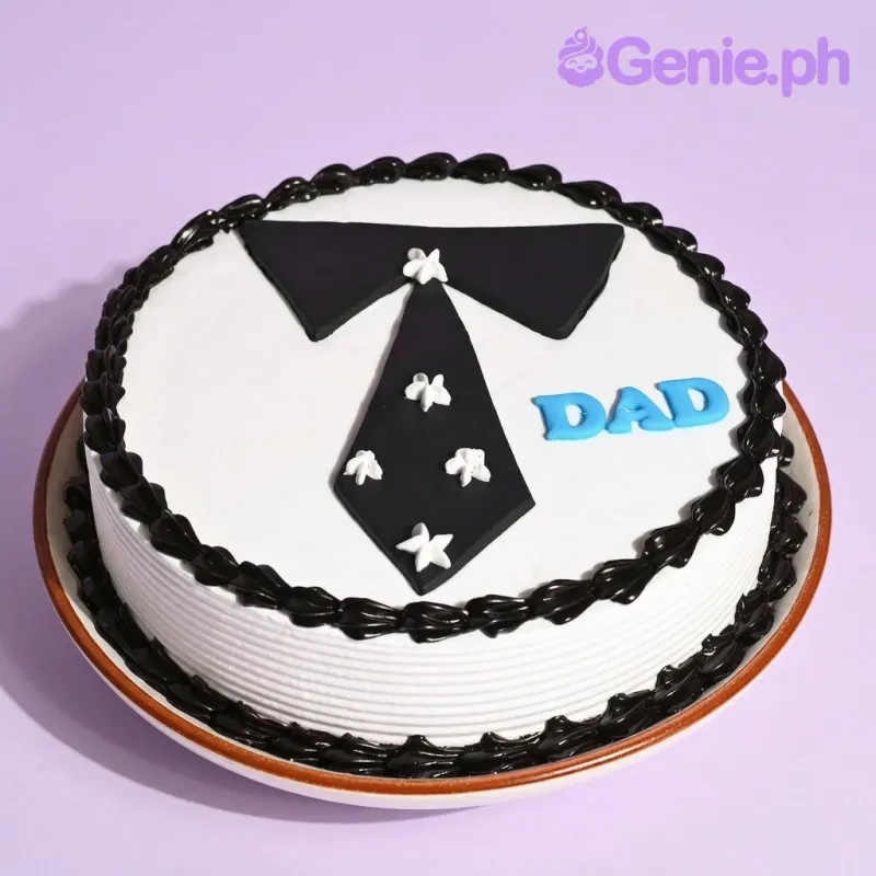 Tuxedo Dad Shirt Cake Design