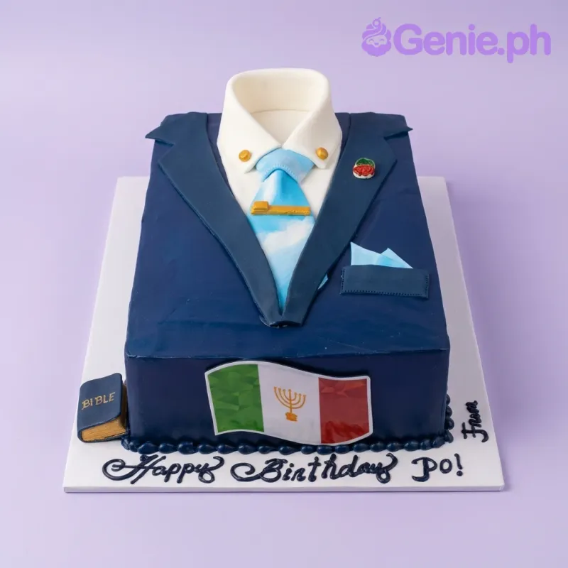 Tuxedo Suit Cake
