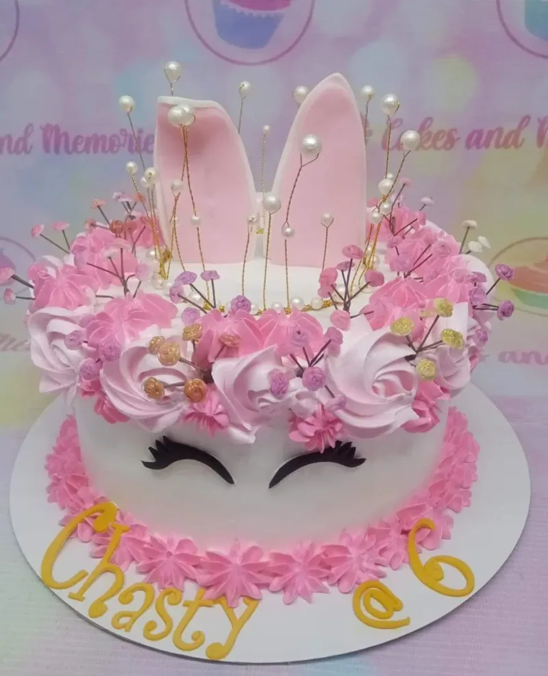 Unicorn Bunny Cake