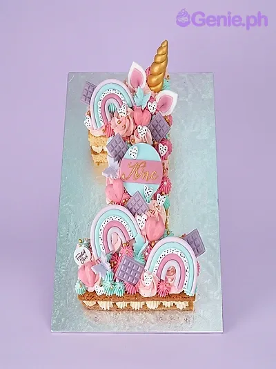 Unicorn Rainbow Cake Design