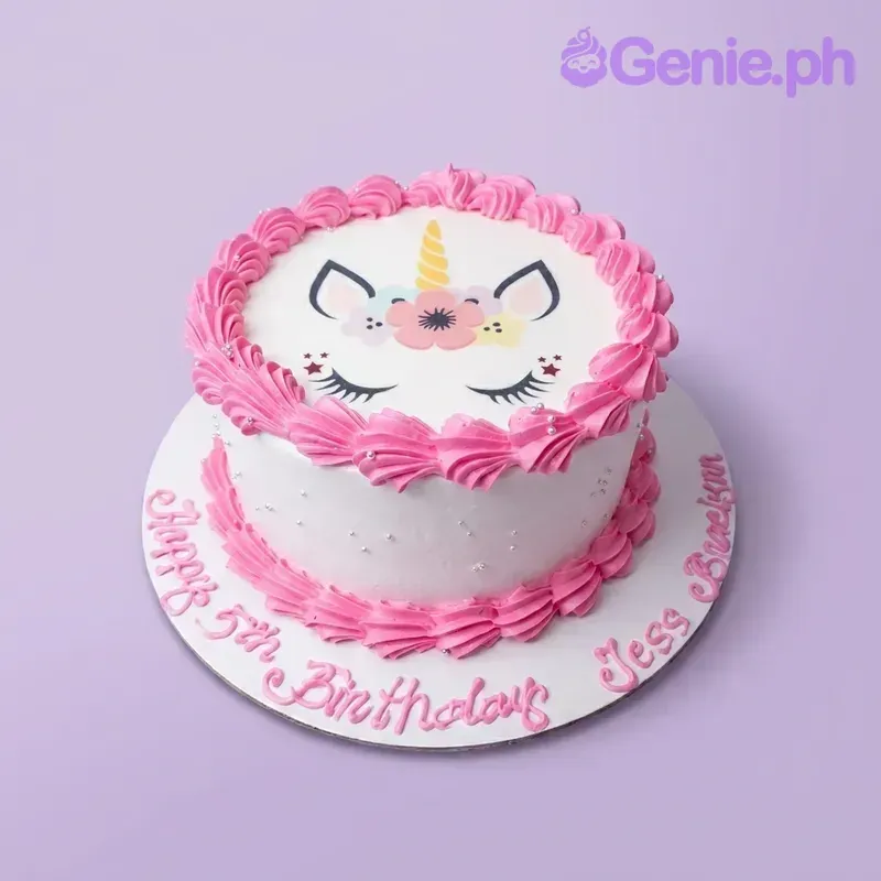 Unicorn Rosettes Cake Design
