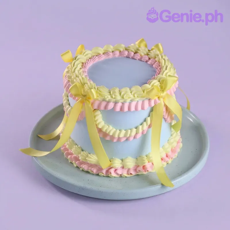 Vintage Ruffle Cake