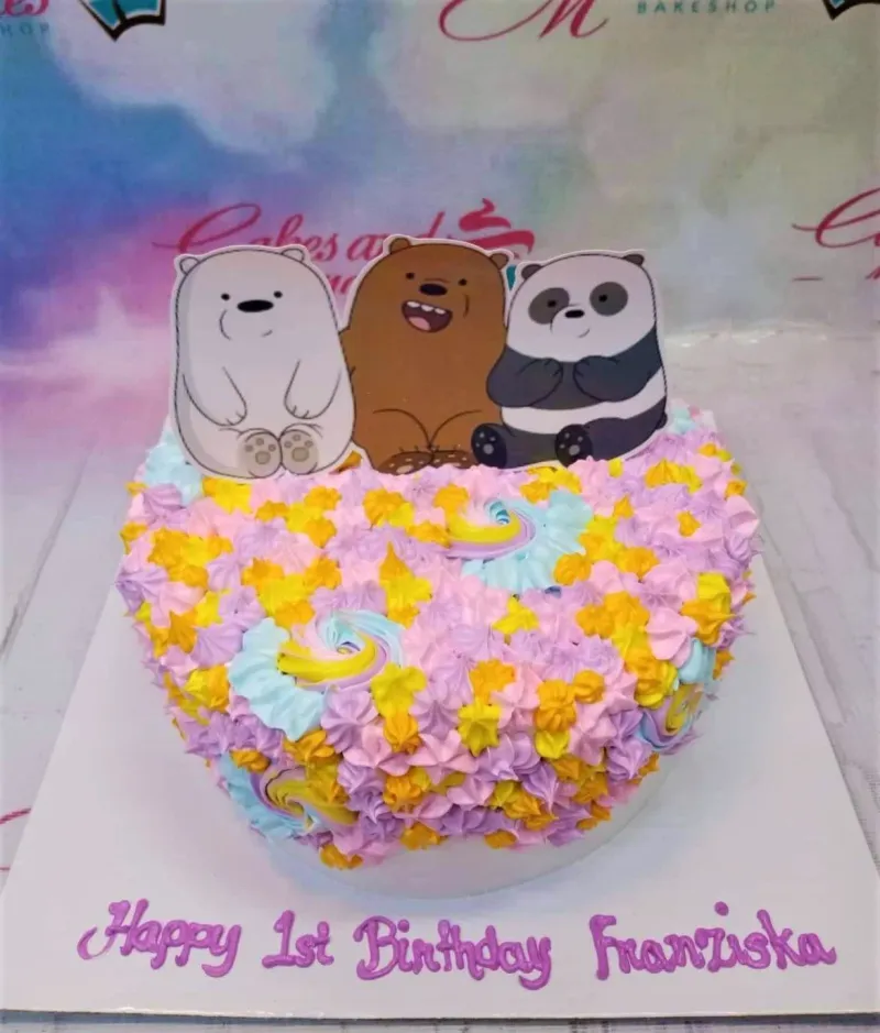 We Bare Bears Cake