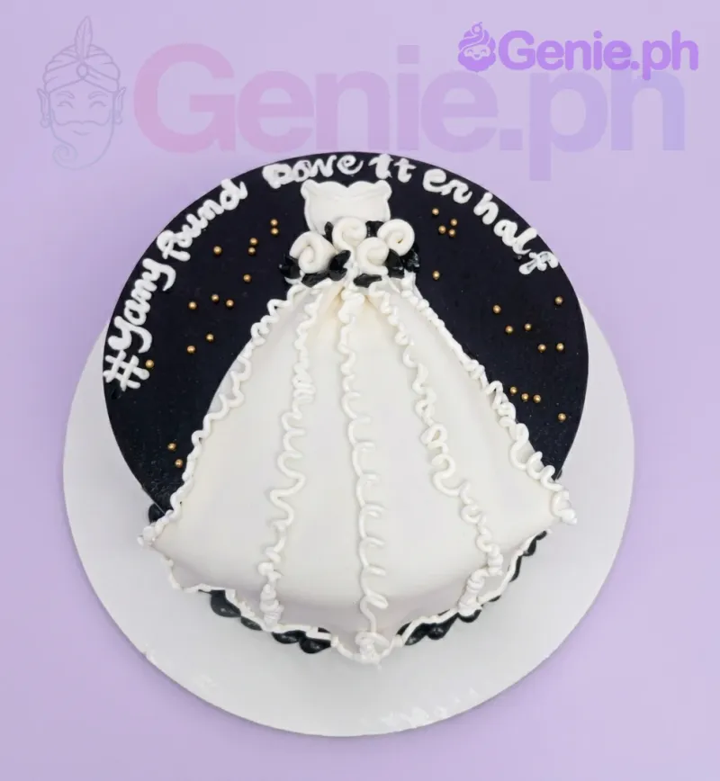 Wedding Dress Bento Bride Cake Design