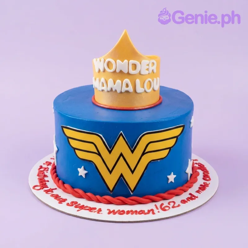 Wonder Woman Justice League Cake Design