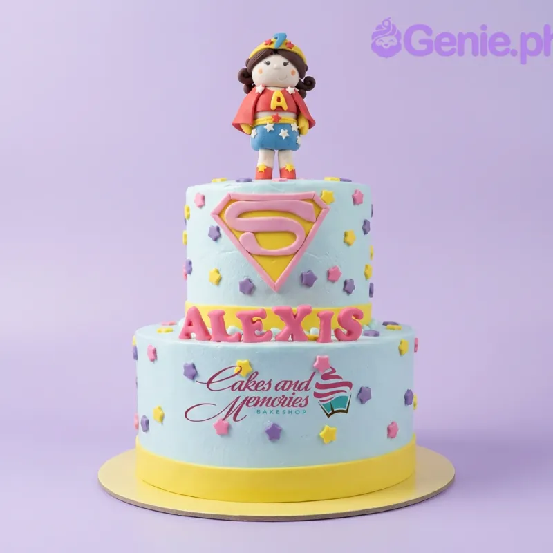 Wonder Woman Girl Cake