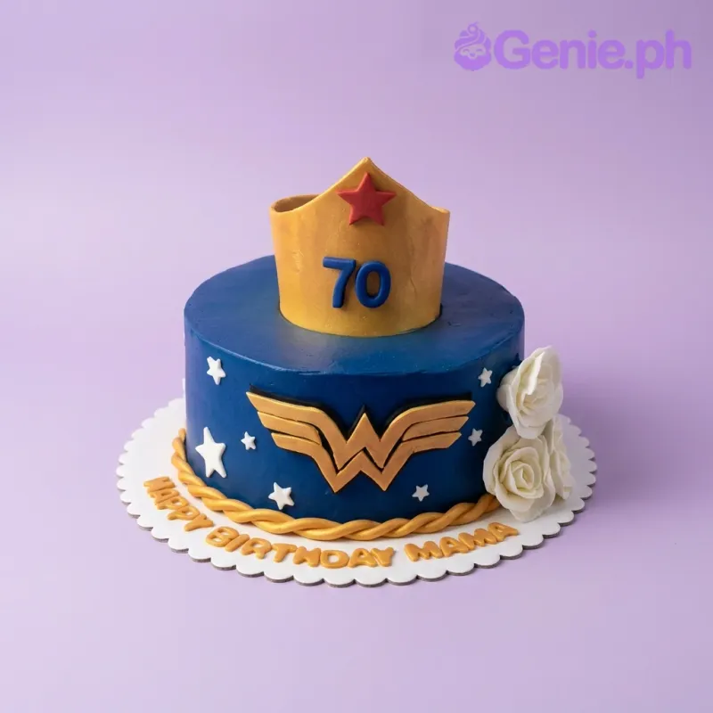 Wonder Woman Justice League Cake Design