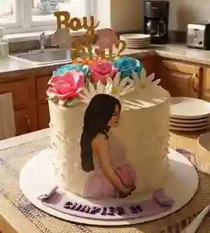 Finished custom cake