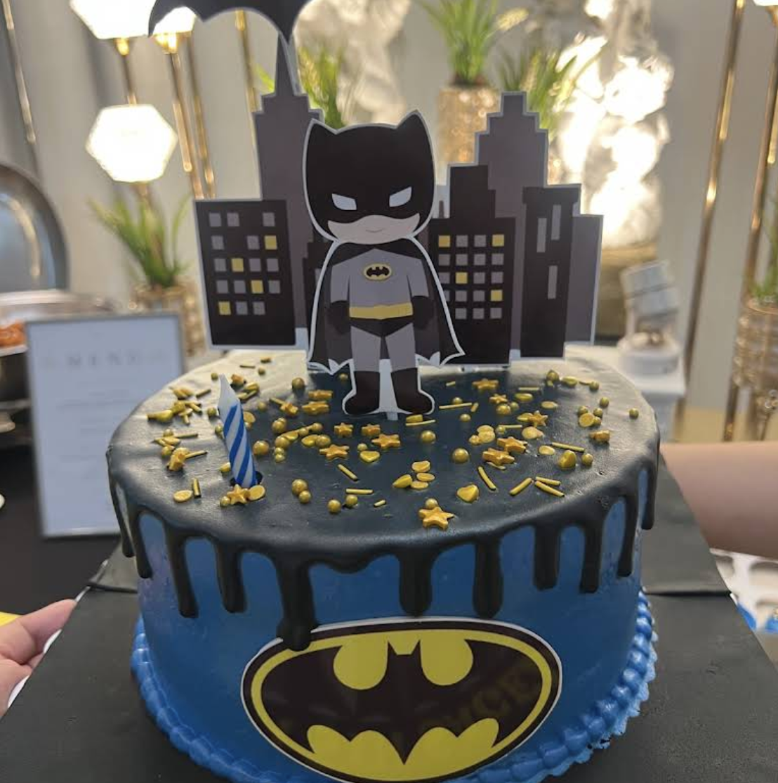 Finished custom cake
