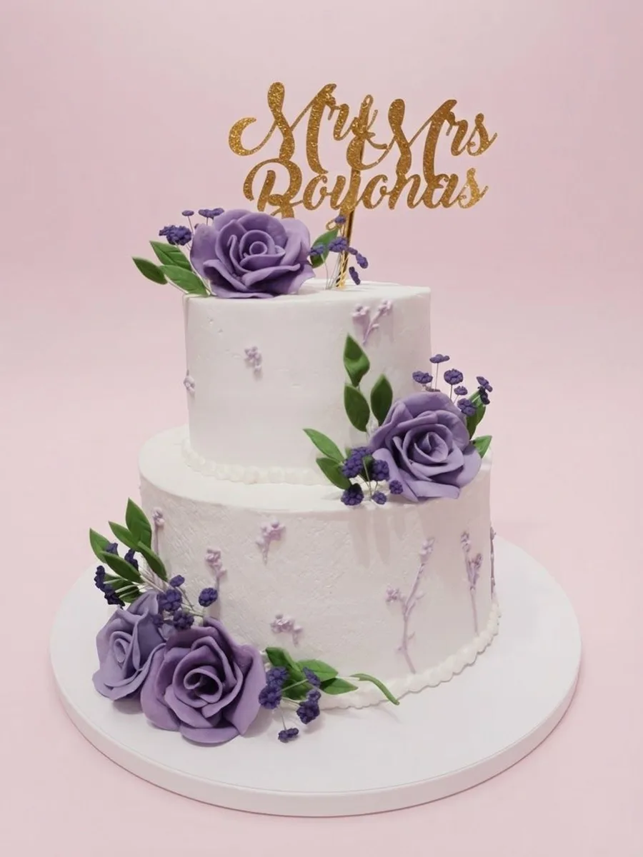 Finished custom cake