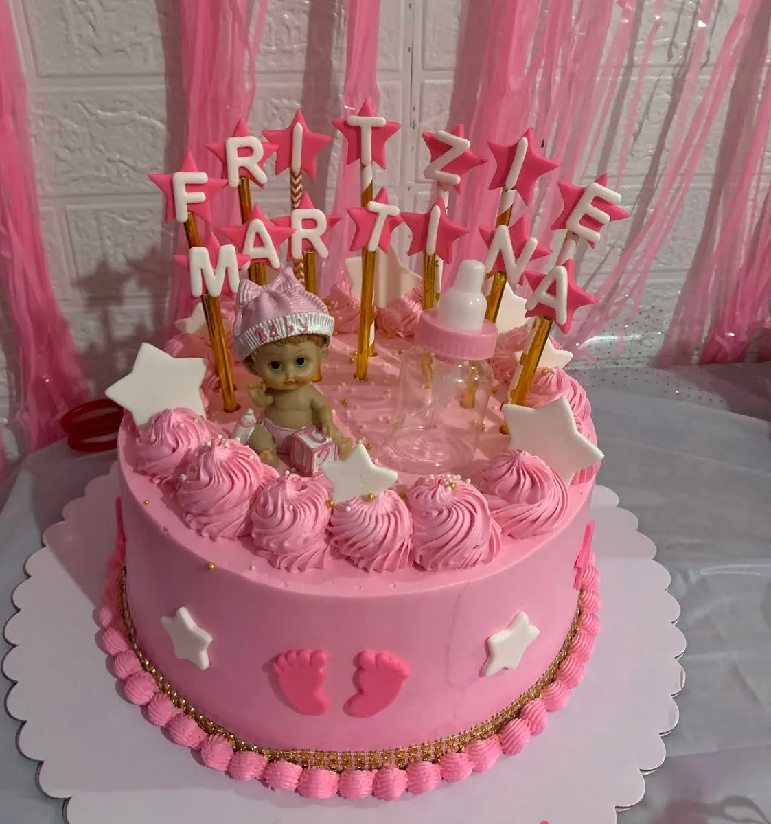 Finished custom cake