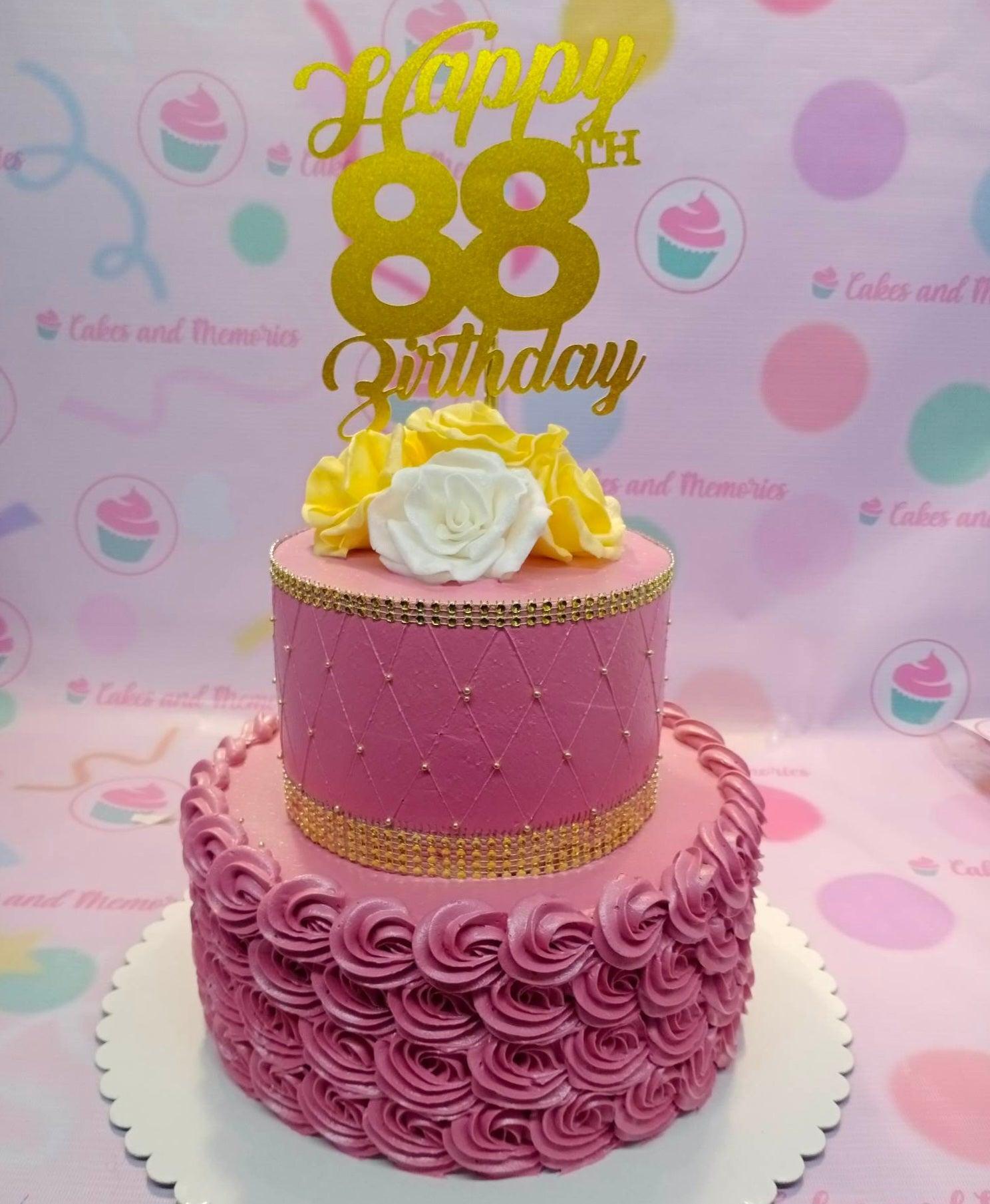 88th Birthday Cake