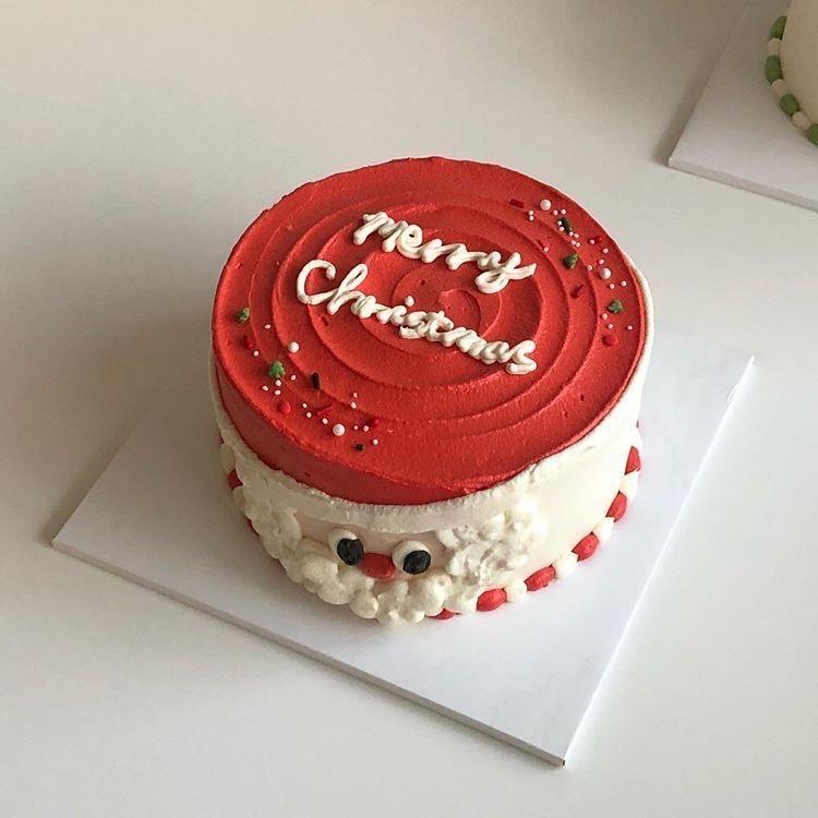 Christmas Santa Bento - red, white theme with Santa's eyes