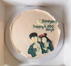 couple anniversary Bento - colorful theme with couple figures