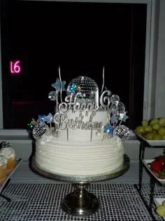 Disco Birthday Cake