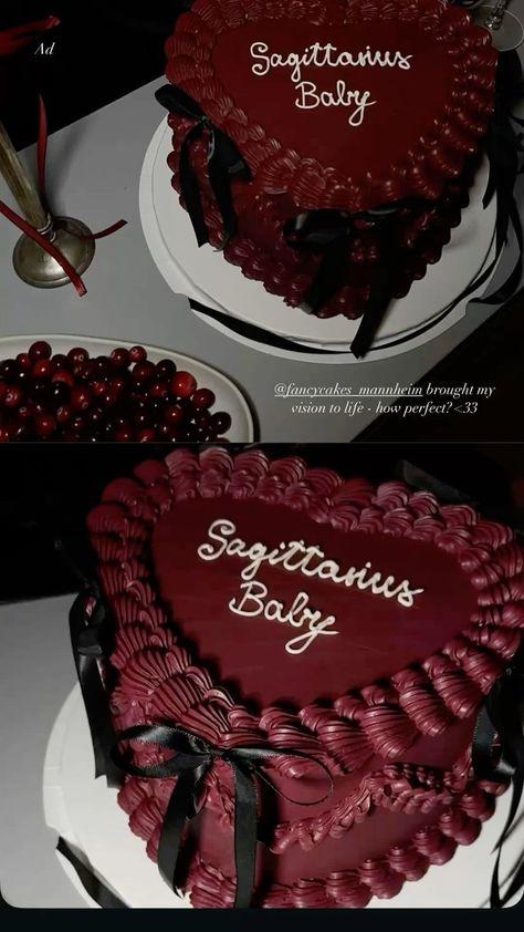 Red Heart Cake 1 Tier - colorful theme with intricate details