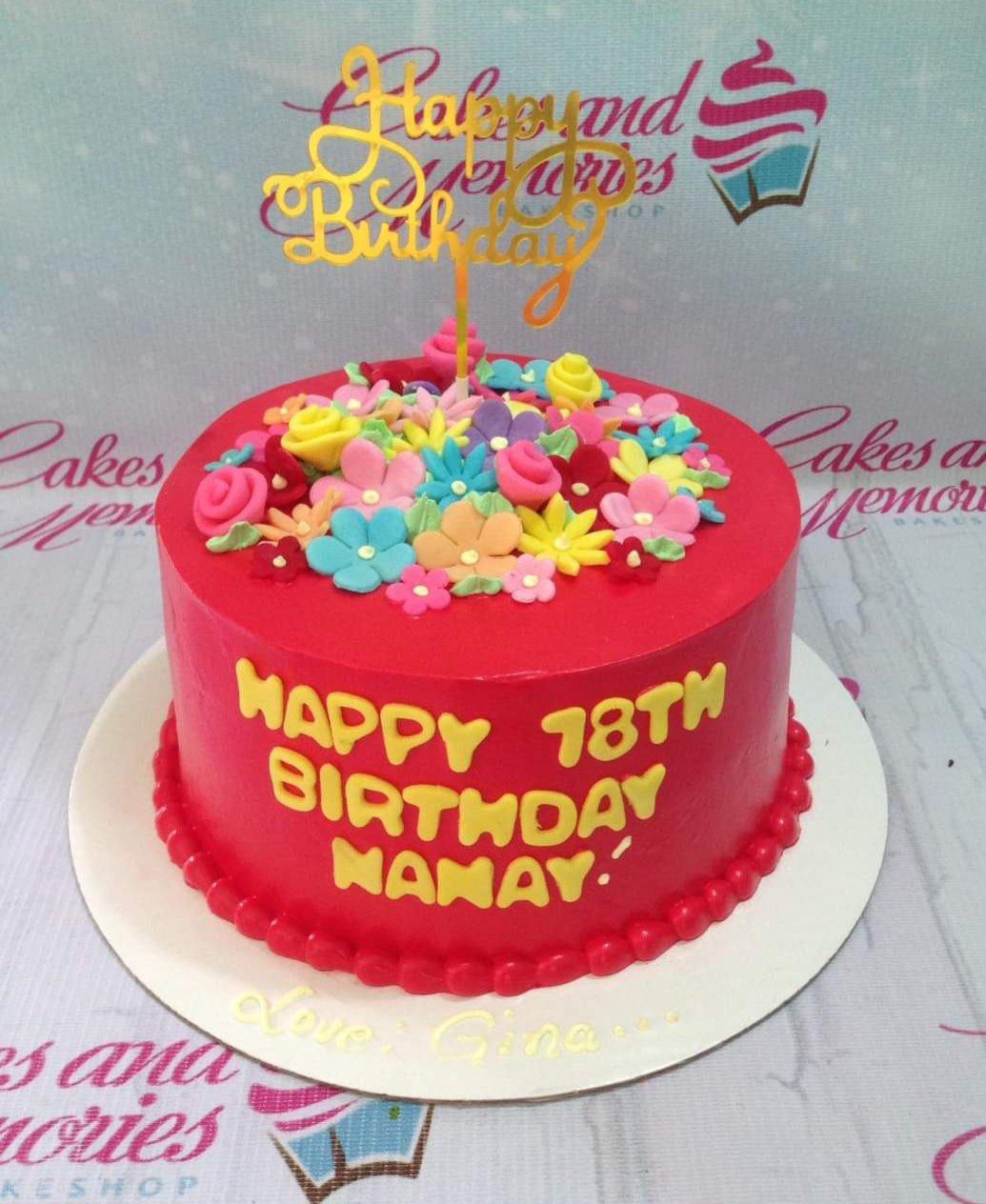 Senior Birthday Cake