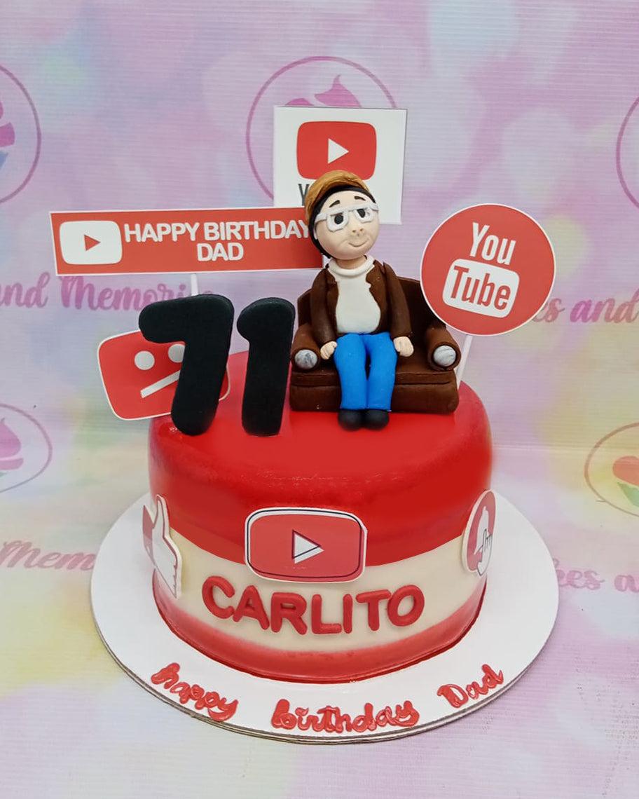 Youtube Birthday Cake